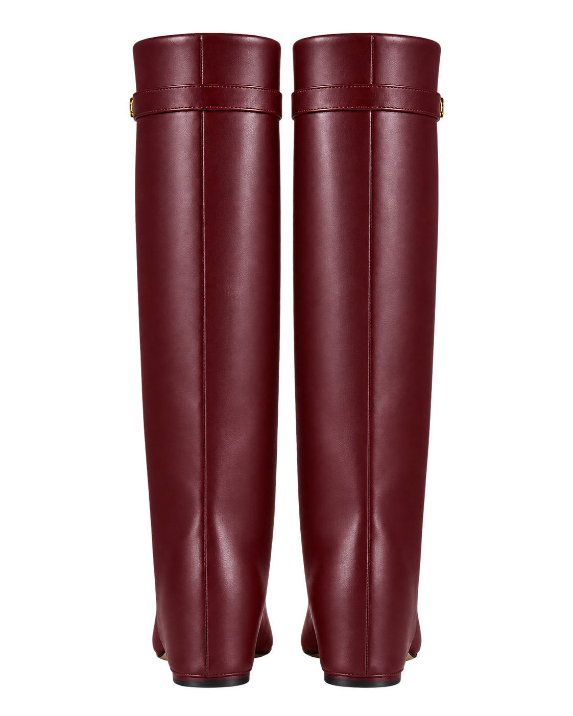 Stivali Lavista in pelle Bordeaux - coppia, vista retro