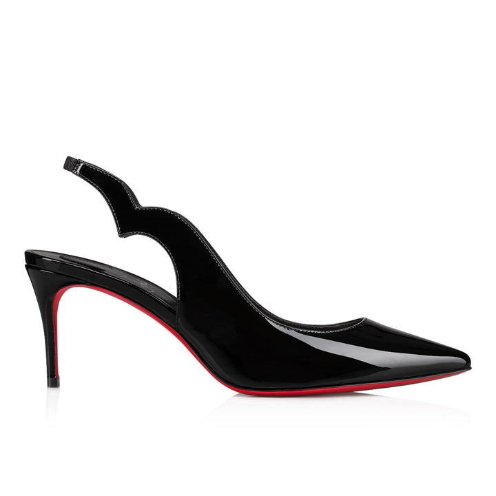 Serena Slingback Heels - Black — view 3
