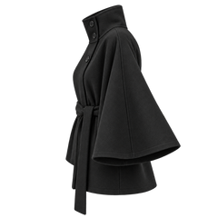Lightweight Structured Jacket — Black — laterale |oriona-color:Black|