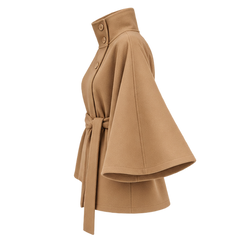 Lightweight Structured Jacket — Khaki — laterale |oriona-color:Khaki|
