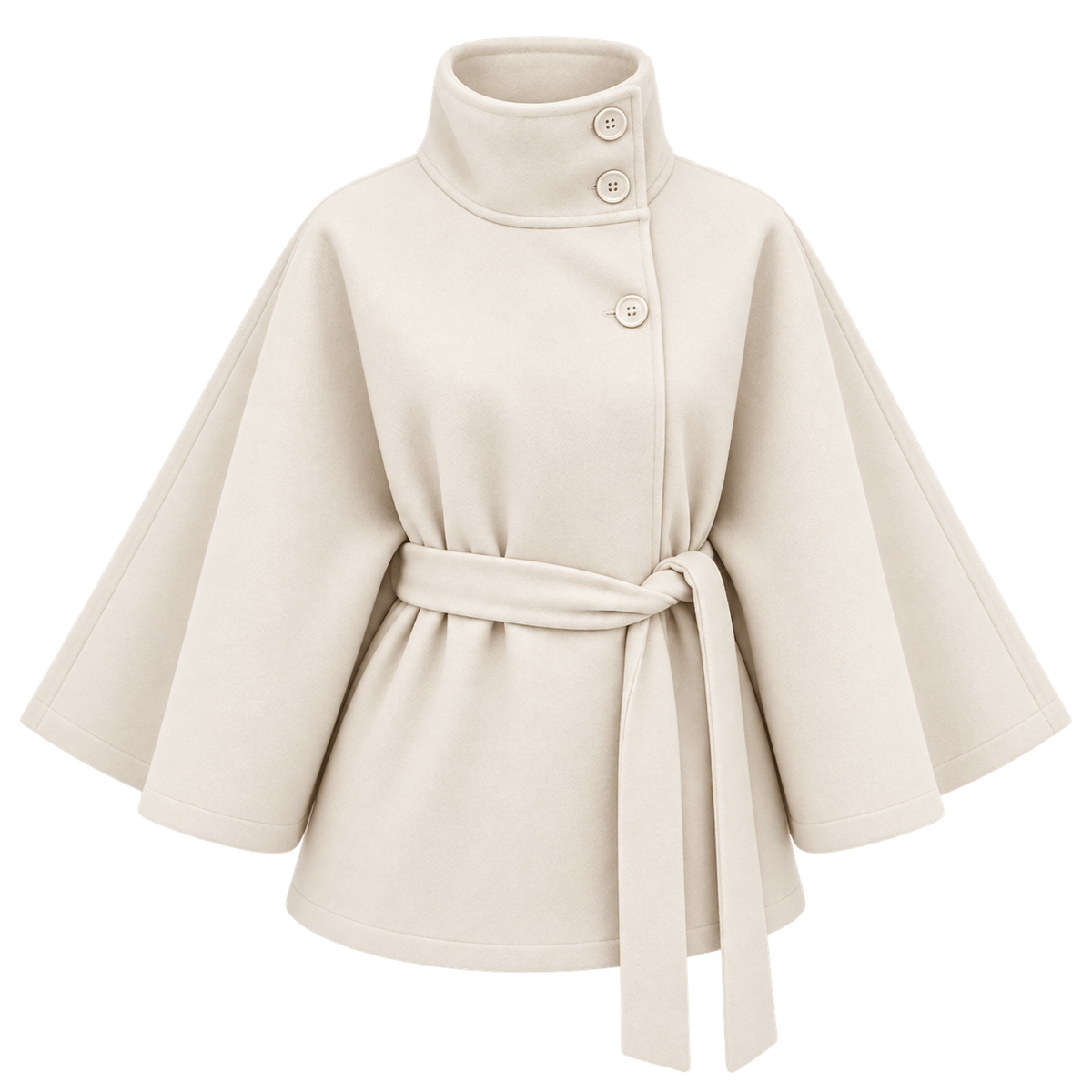 Lightweight Structured Jacket — White — frontale |oriona-color:White|