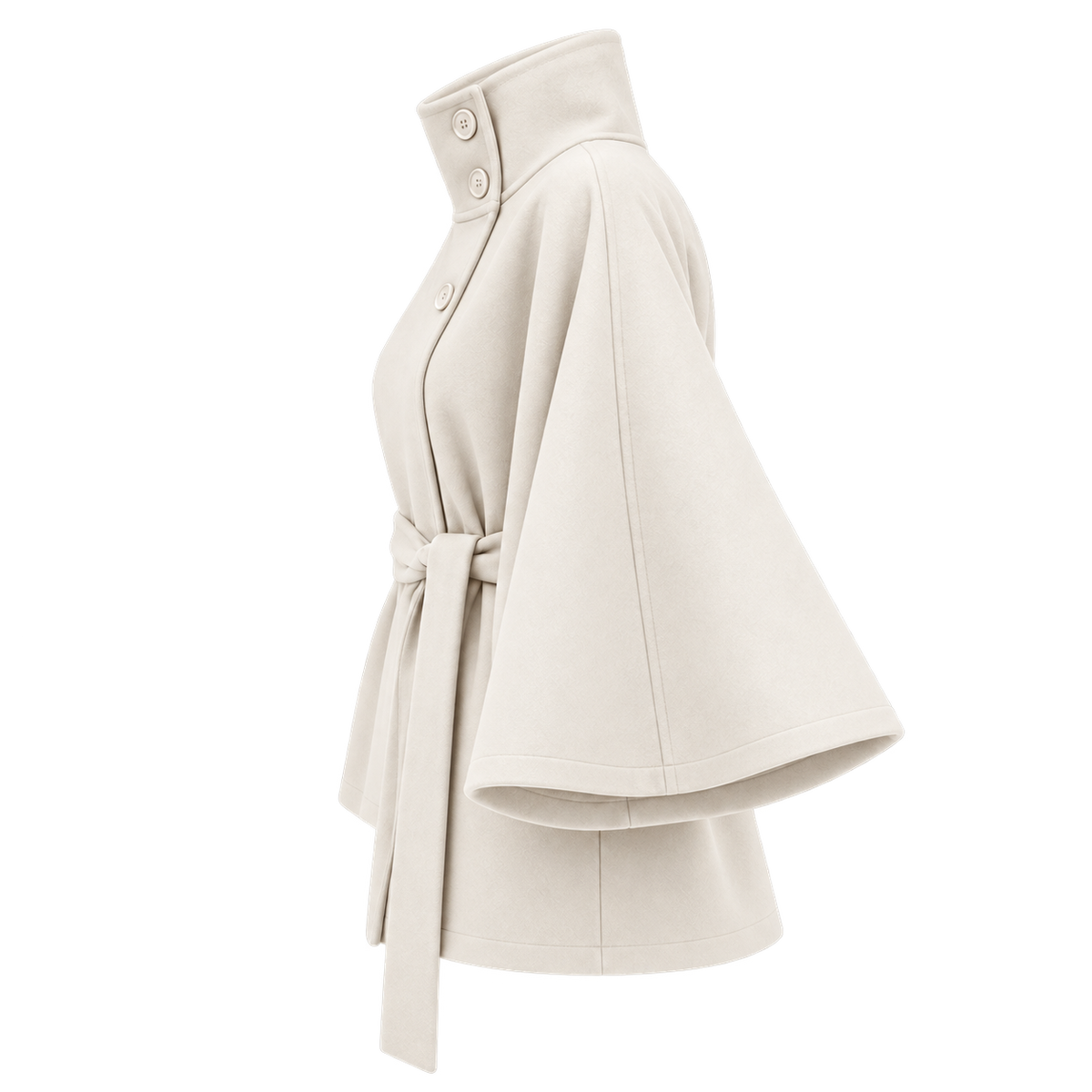 Lightweight Structured Jacket — White — laterale |oriona-color:White|