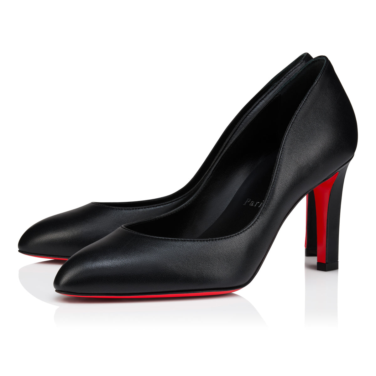 Fiona Sculpted Heels - Black — view 1