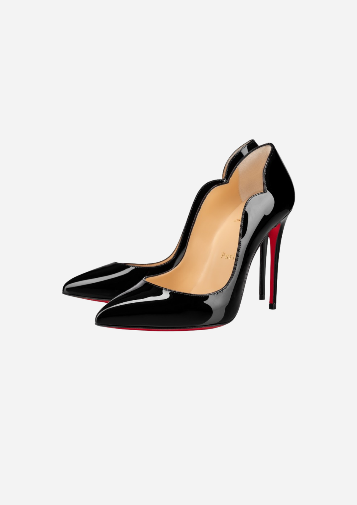 Hot Chick 100 Patent Pumps — Black — 1