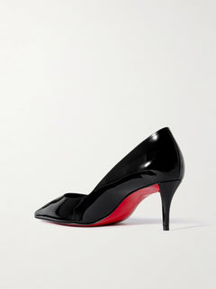 Miss Z 60 patent-leather pumps — Black — 3
