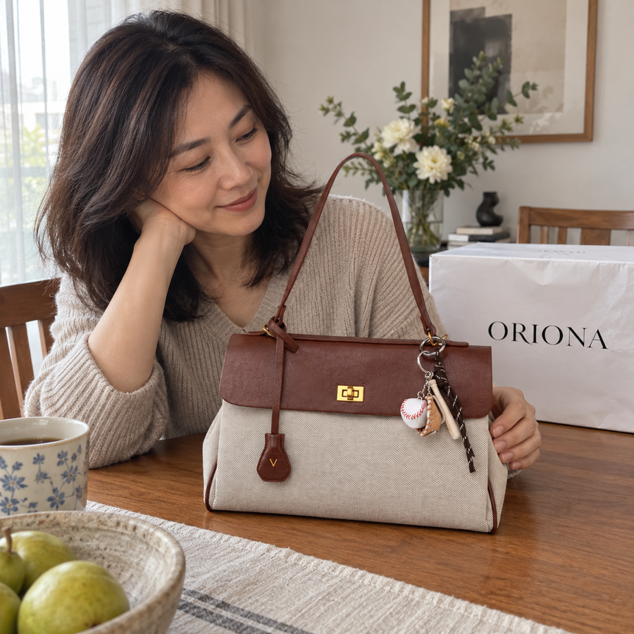 Foto illustrativa de Borsa in Pelle Volume Morbido Oriona
