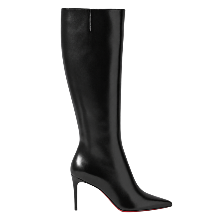 Vivienne Leather Boots - Black