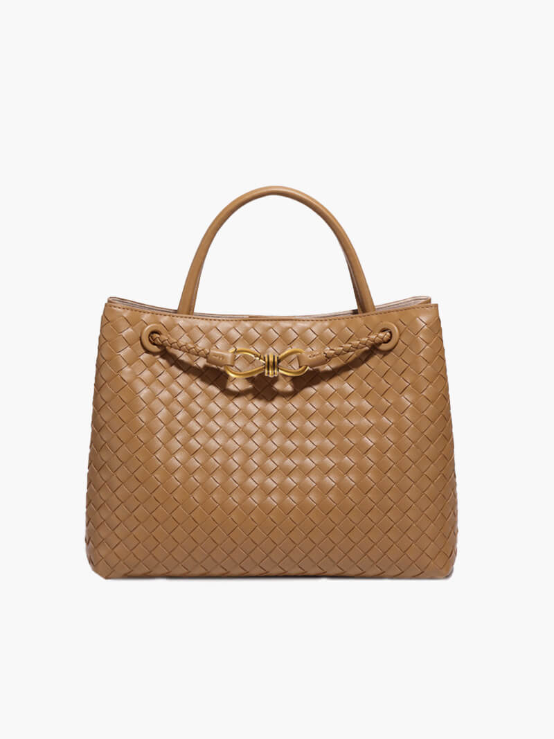 Woven bag — Brown — 1 |oriona-color:Brown|