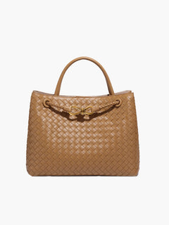 Woven bag — Brown — 1 |oriona-color:Brown|