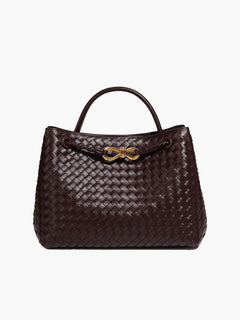 Woven bag — Coffee — 4 |oriona-color:Coffee|