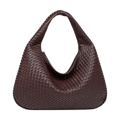 Borsa hobo intrecciata oversize