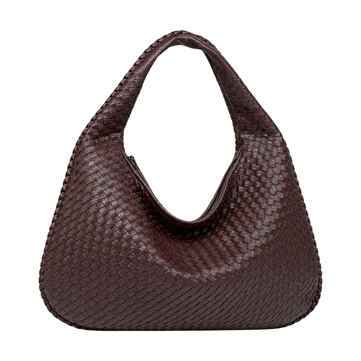 Borsa hobo intrecciata oversize