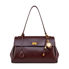 Borsa a patta vintage effetto pelle